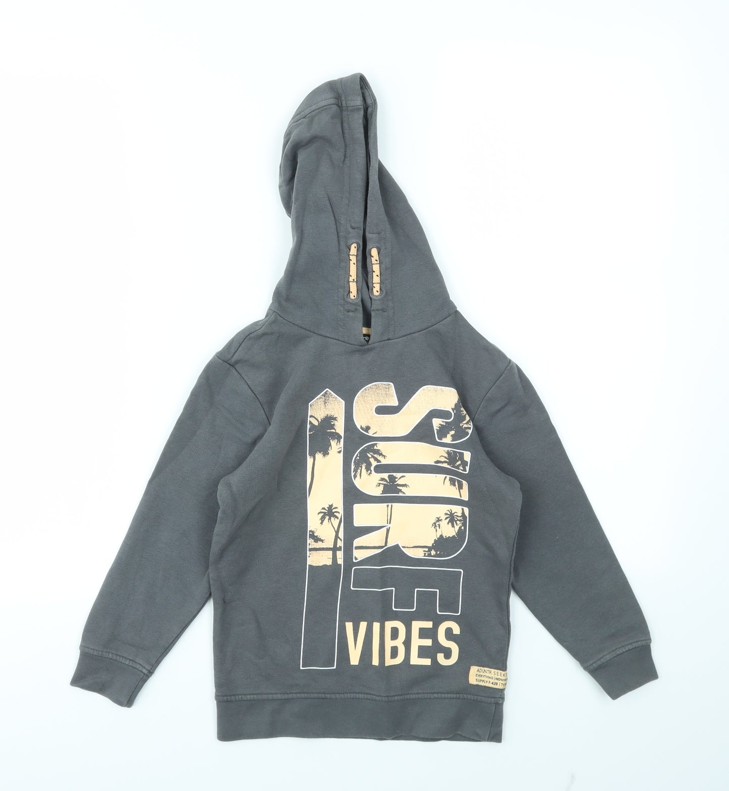George Boys Grey   Pullover Hoodie Size 5-6 Years