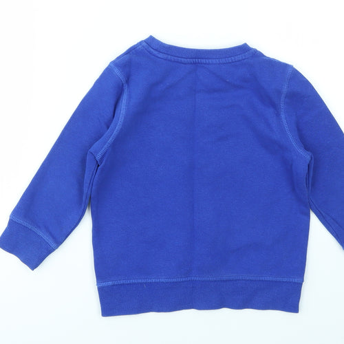 George Boys Blue   Pullover Jumper Size 2-3 Years