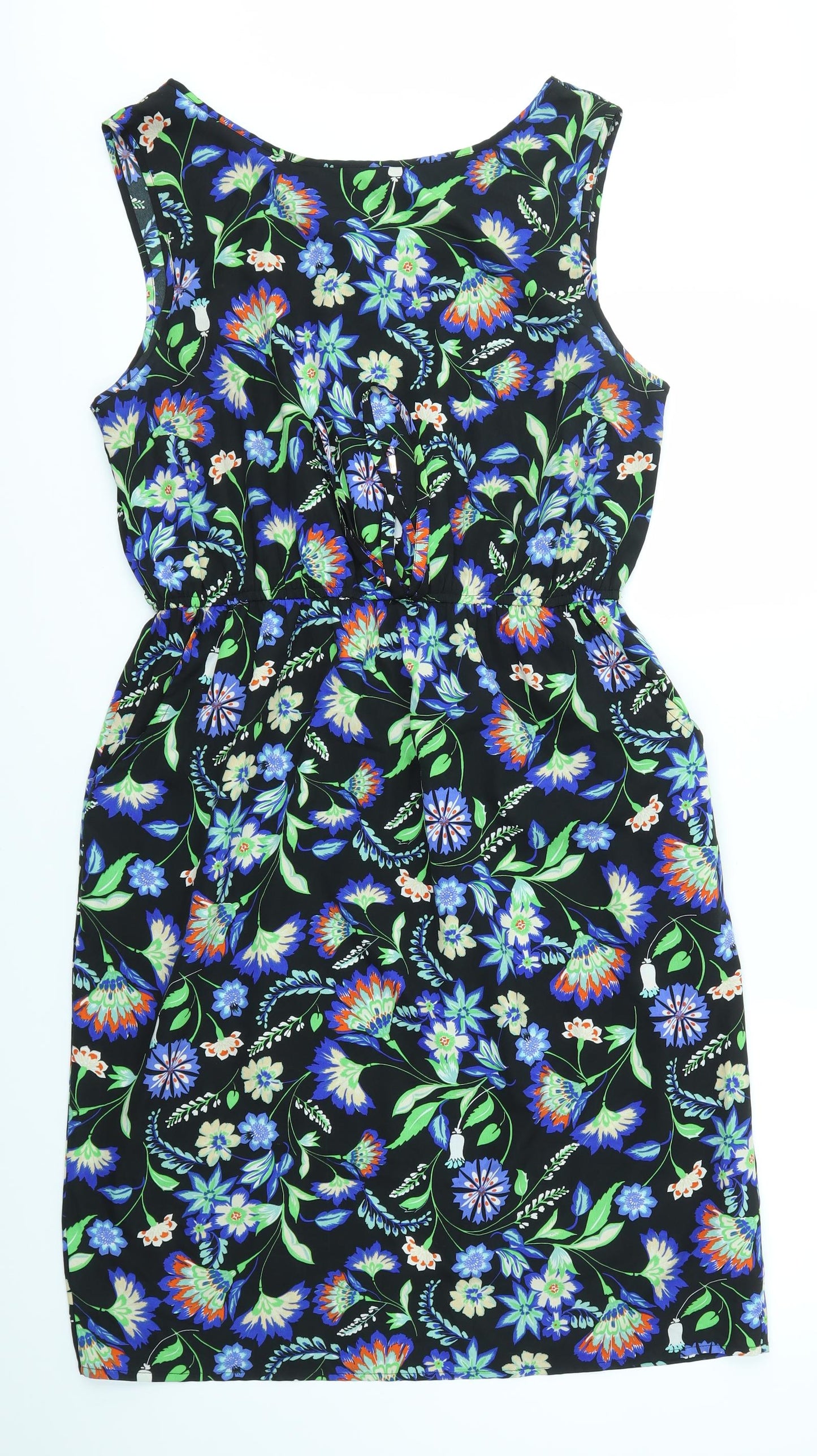 Peacocks Womens Multicoloured Floral  Fit & Flare  Size 16