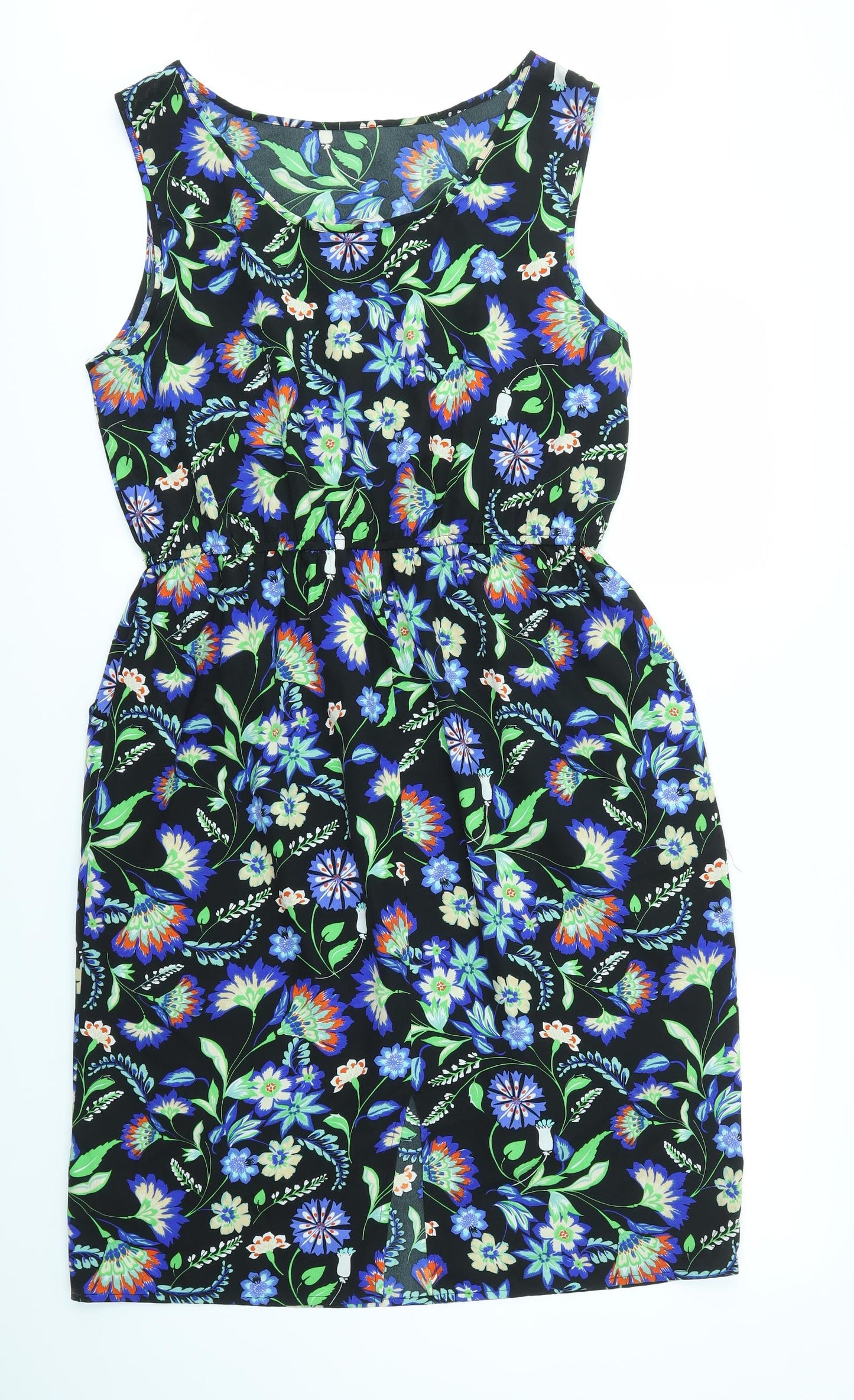 Peacocks Womens Multicoloured Floral  Fit & Flare  Size 16