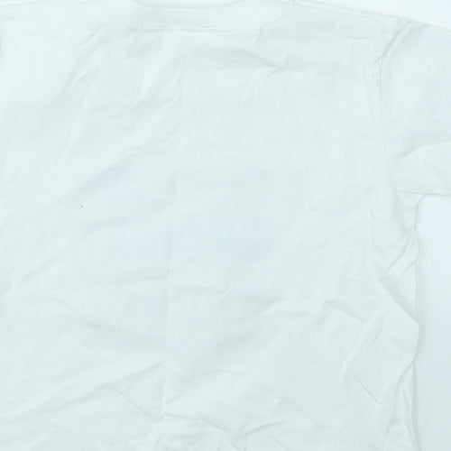 Fruit of the Loom Boys Multicoloured Geometric  Basic T-Shirt Size 2-3 Years