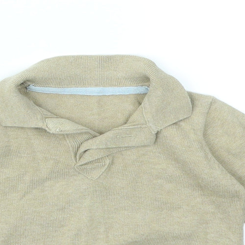 M Boys Beige   Pullover Jumper Size 9-12 Months