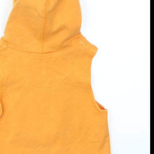 George Boys Orange   Pullover Jumper Size 6-9 Months