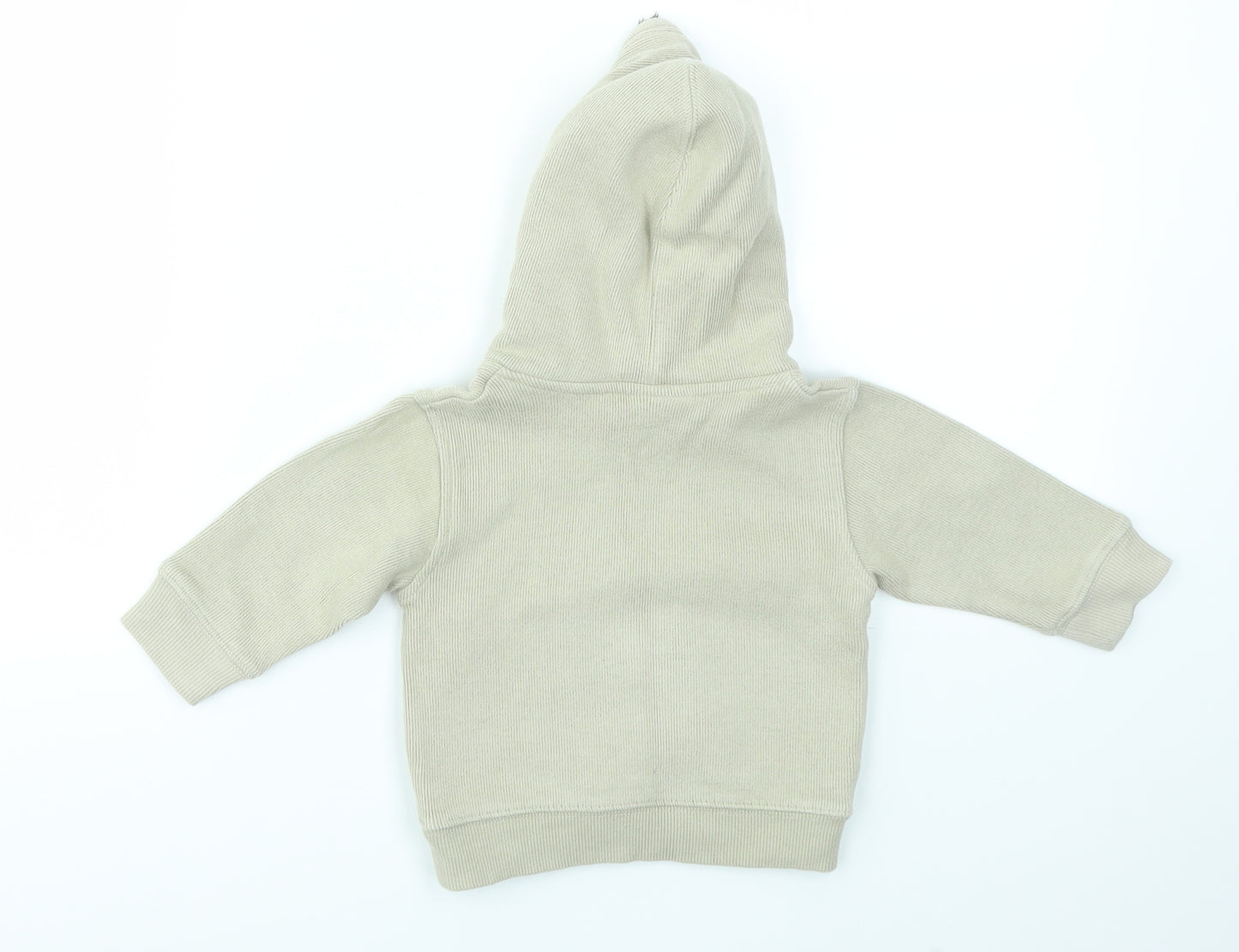 NEXT Boys Brown Animal Print  Henley Jumper Size 6-9 Months