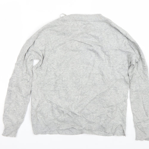 Will Bromex Womens Grey   Pullover Jumper Size 10