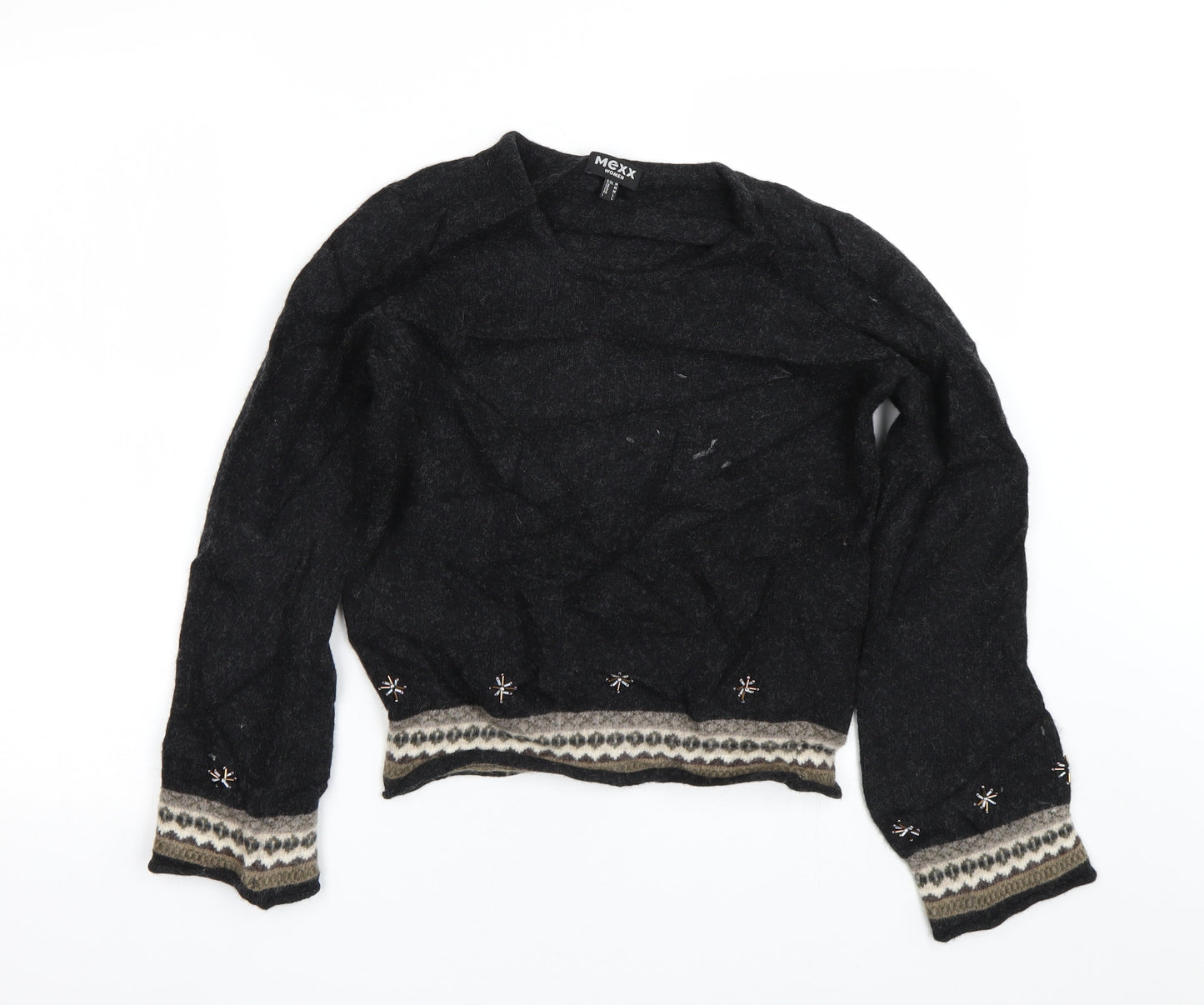 Mexx Womens Black   Pullover Jumper Size M
