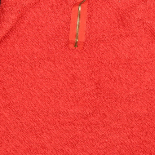 M&S Womens Red   Pullover Jumper Size 14