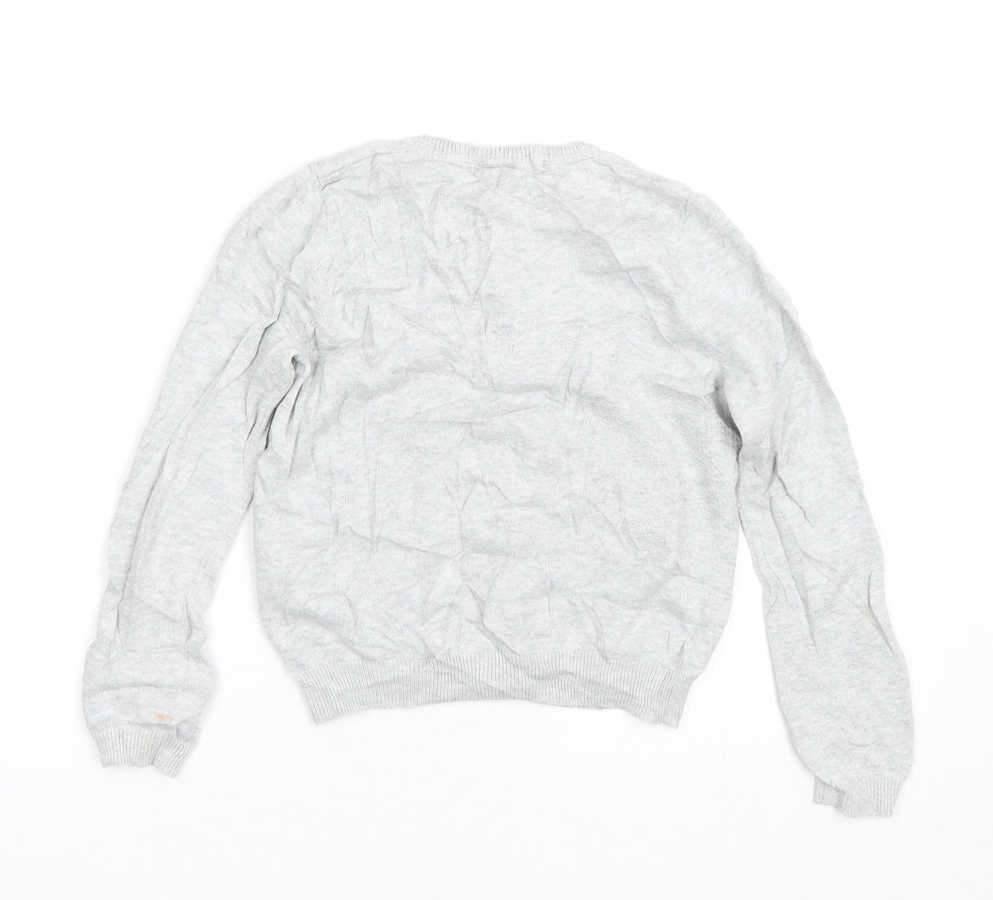 Matalan Girls Grey   Cardigan Jumper Size 8-9 Years