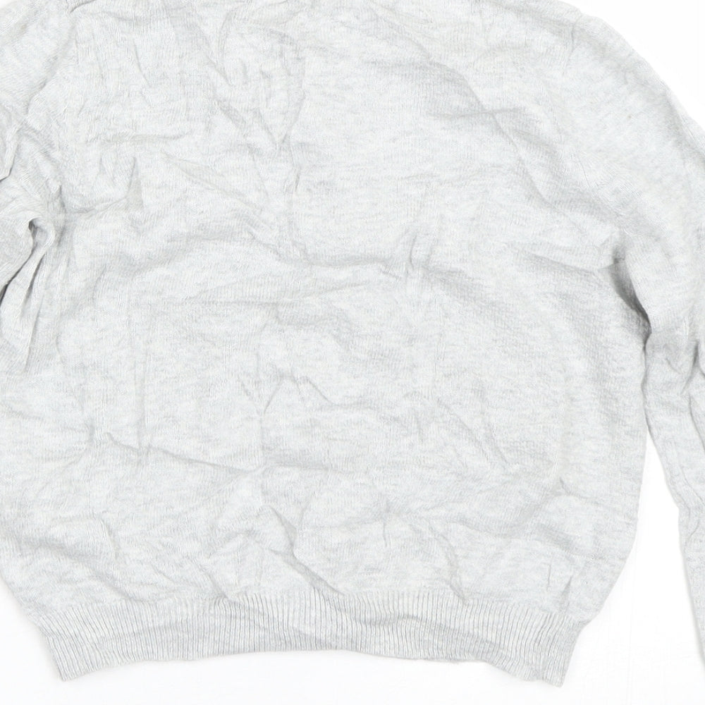Matalan Girls Grey   Cardigan Jumper Size 8-9 Years