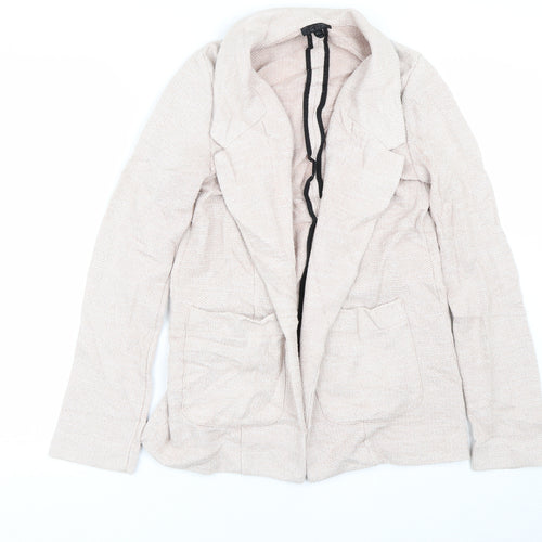 Topshop Womens Pink   Jacket Blazer Size 8