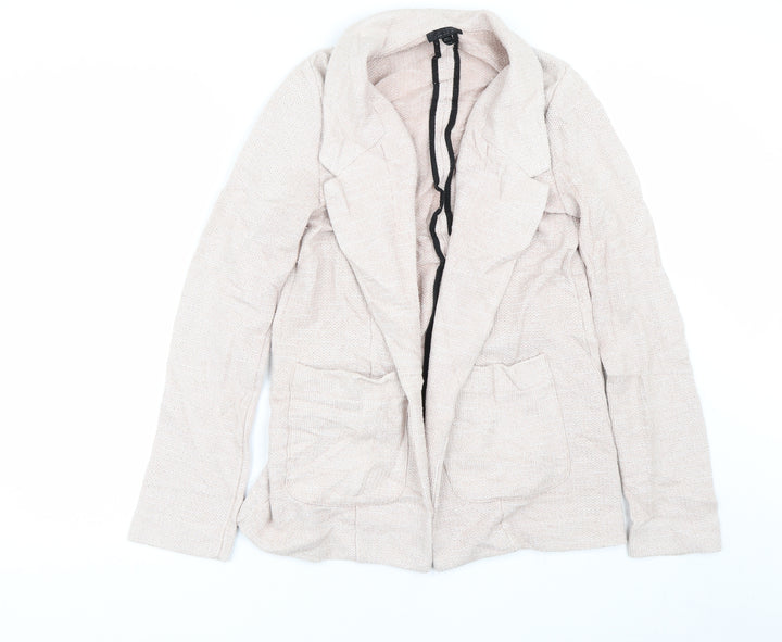 Topshop Womens Pink   Jacket Blazer Size 8