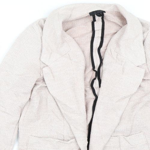 Topshop Womens Pink   Jacket Blazer Size 8