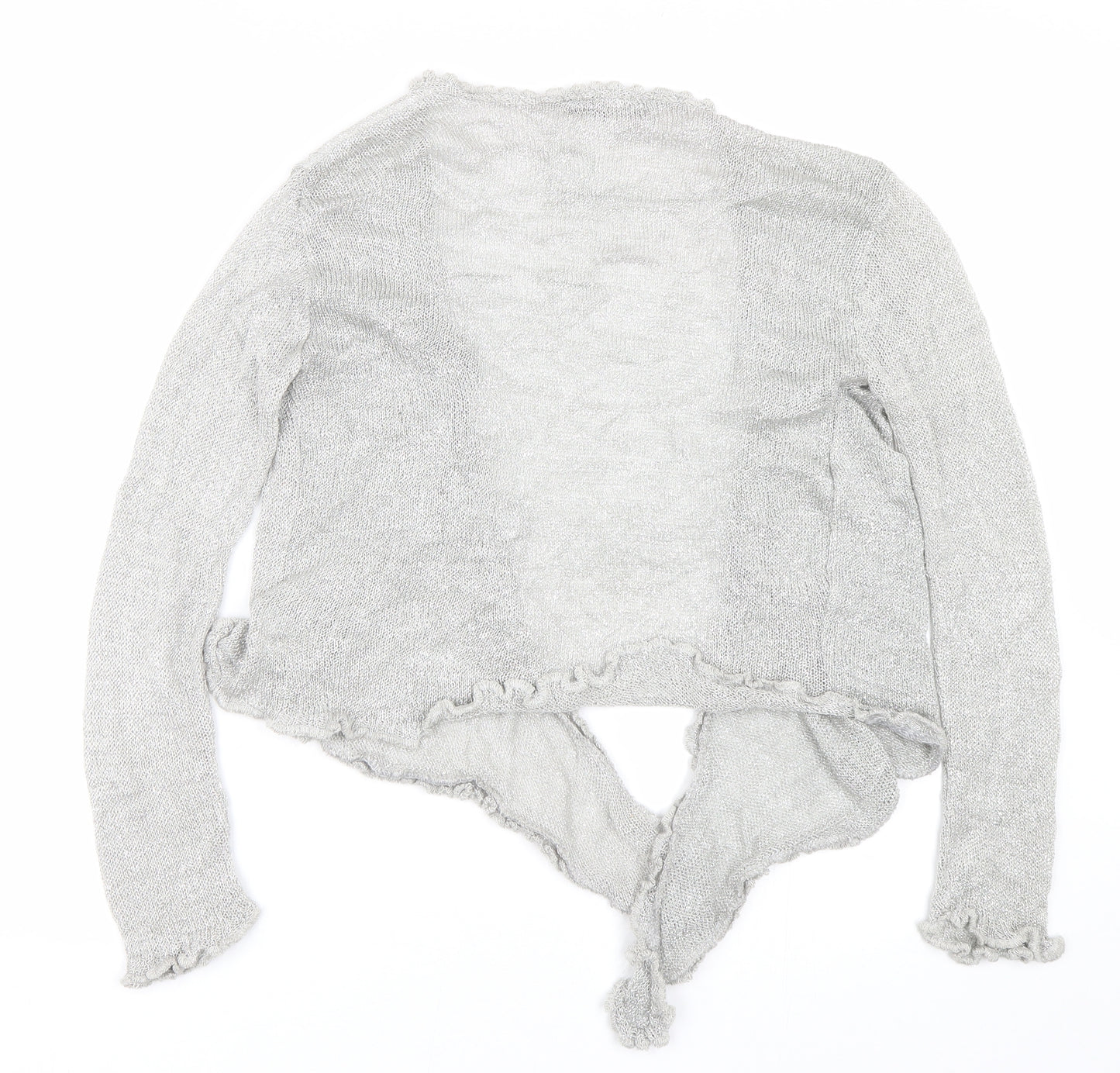 Alexandra Womens Silver   Cardigan Jumper Size L