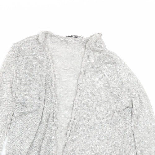 Alexandra Womens Silver   Cardigan Jumper Size L
