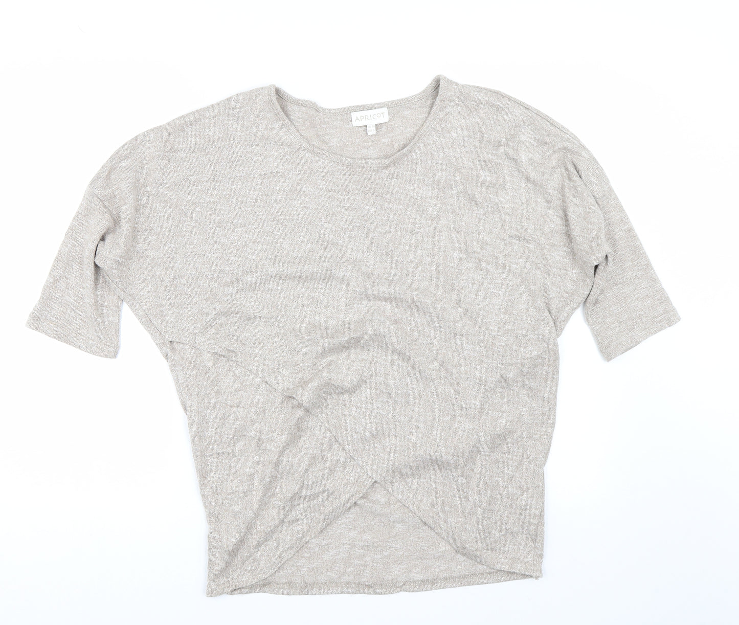 Apricot Womens Beige   Basic T-Shirt Size 10