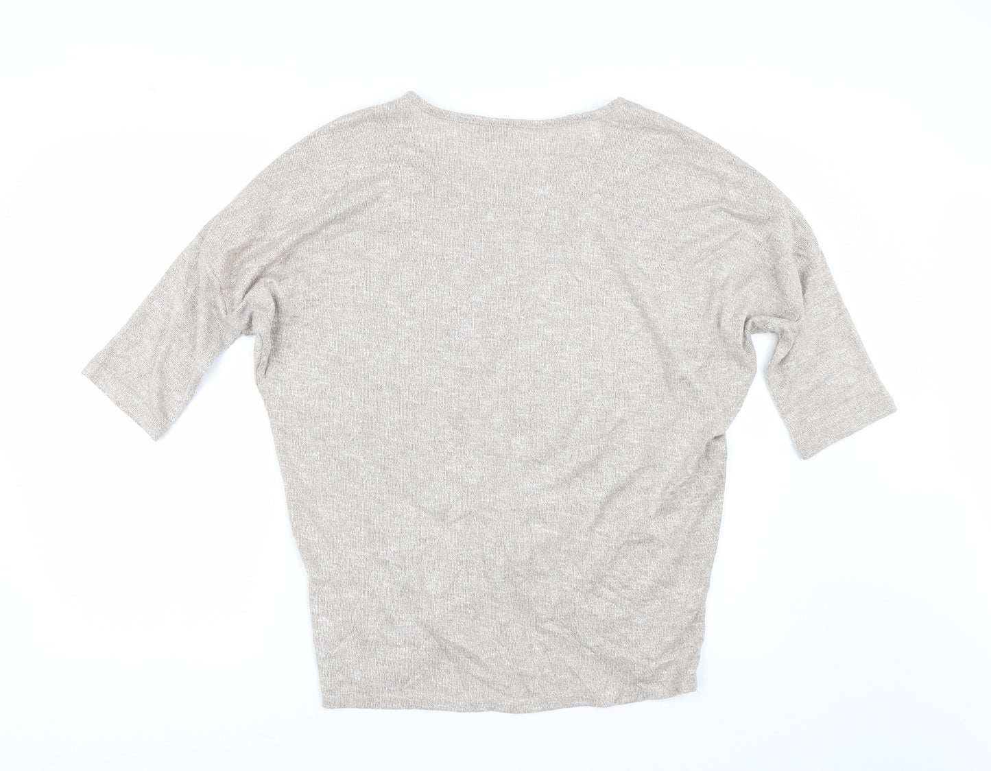 Apricot Womens Beige   Basic T-Shirt Size 10