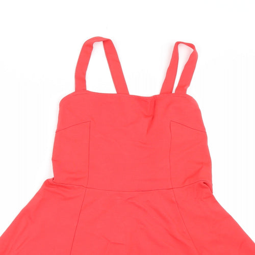 H&M Womens Red   Tank Dress  Size S