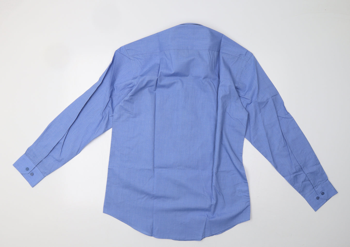 Savatini Mens Blue    Dress Shirt Size 15.5