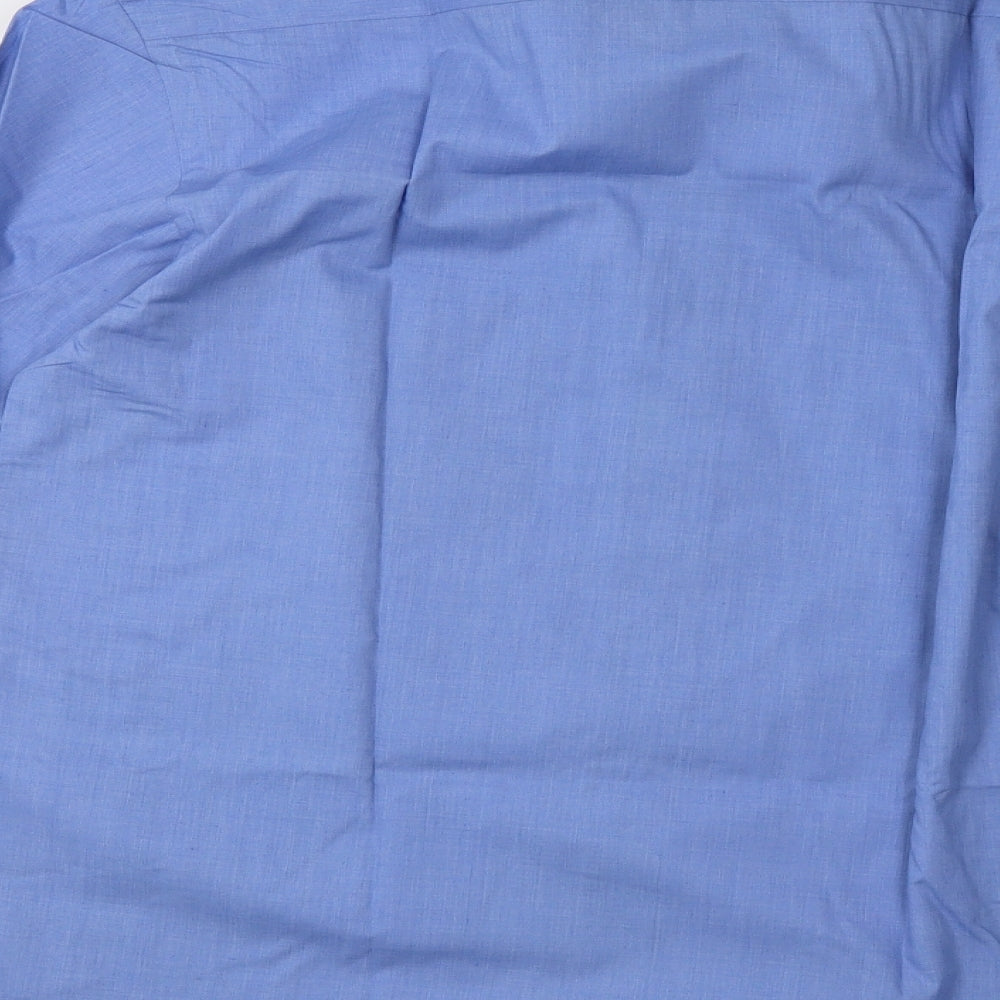 Savatini Mens Blue    Dress Shirt Size 15.5