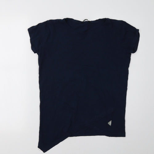 Diverse Womens Blue   Basic T-Shirt Size S
