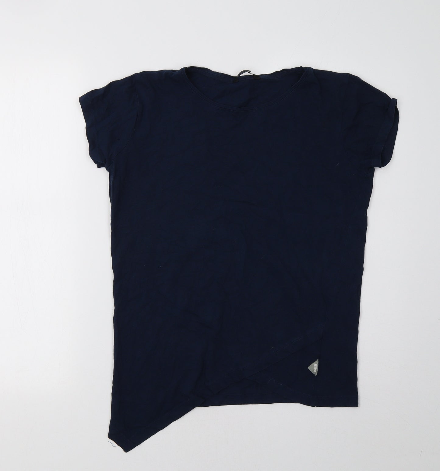 Diverse Womens Blue   Basic T-Shirt Size S