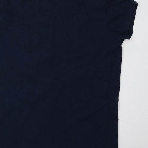 Diverse Womens Blue   Basic T-Shirt Size S