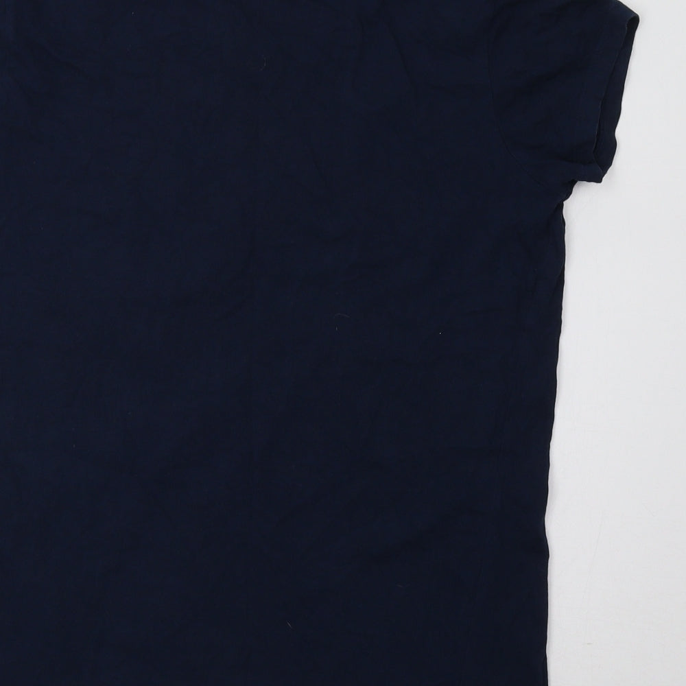 Diverse Womens Blue   Basic T-Shirt Size S