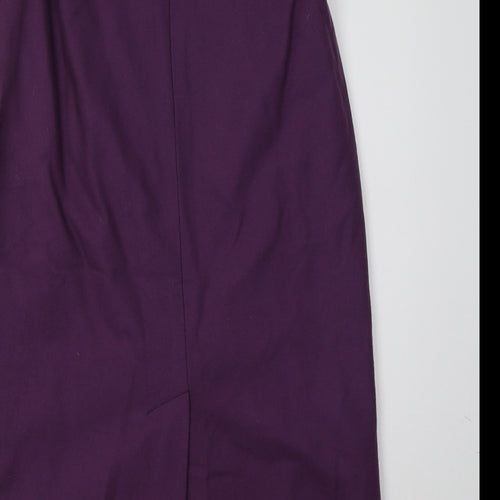 kizzy Womens Purple   A-Line Skirt Size 8