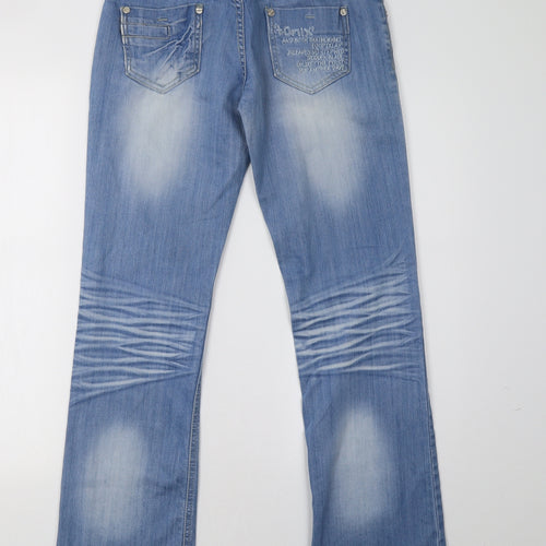 good more Womens Blue  Denim Straight Jeans Size 28 L31 in