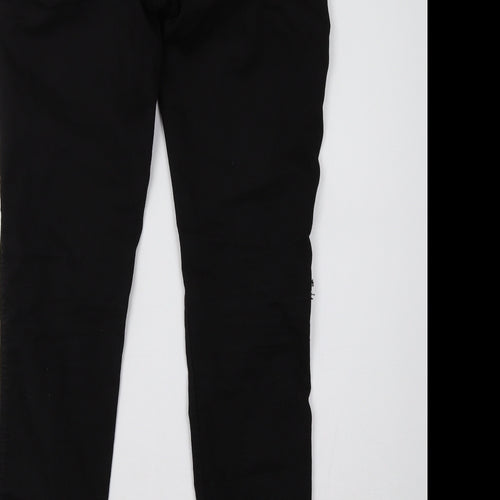 Preworn Womens Black  Denim Skinny Jeans Size 28 L31 in