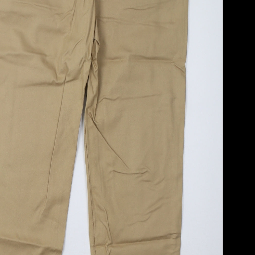 mouse Womens Beige   Trousers  Size 38 L31 in