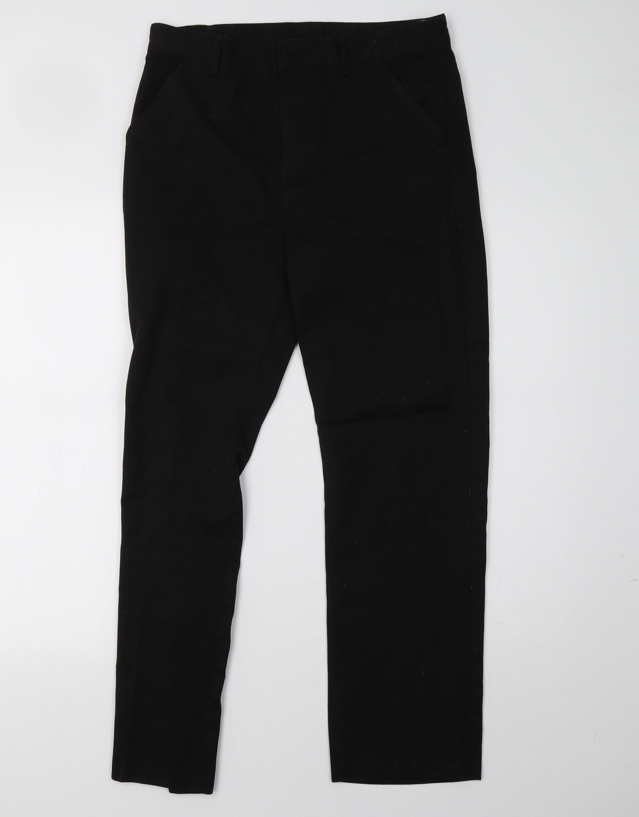 F&F Boys Black    Trousers Size 15 Years