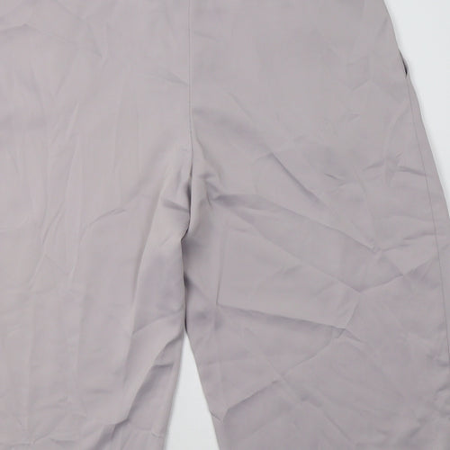 Dorothy Perkins Womens Grey   Cropped Trousers Size 10 L23 in