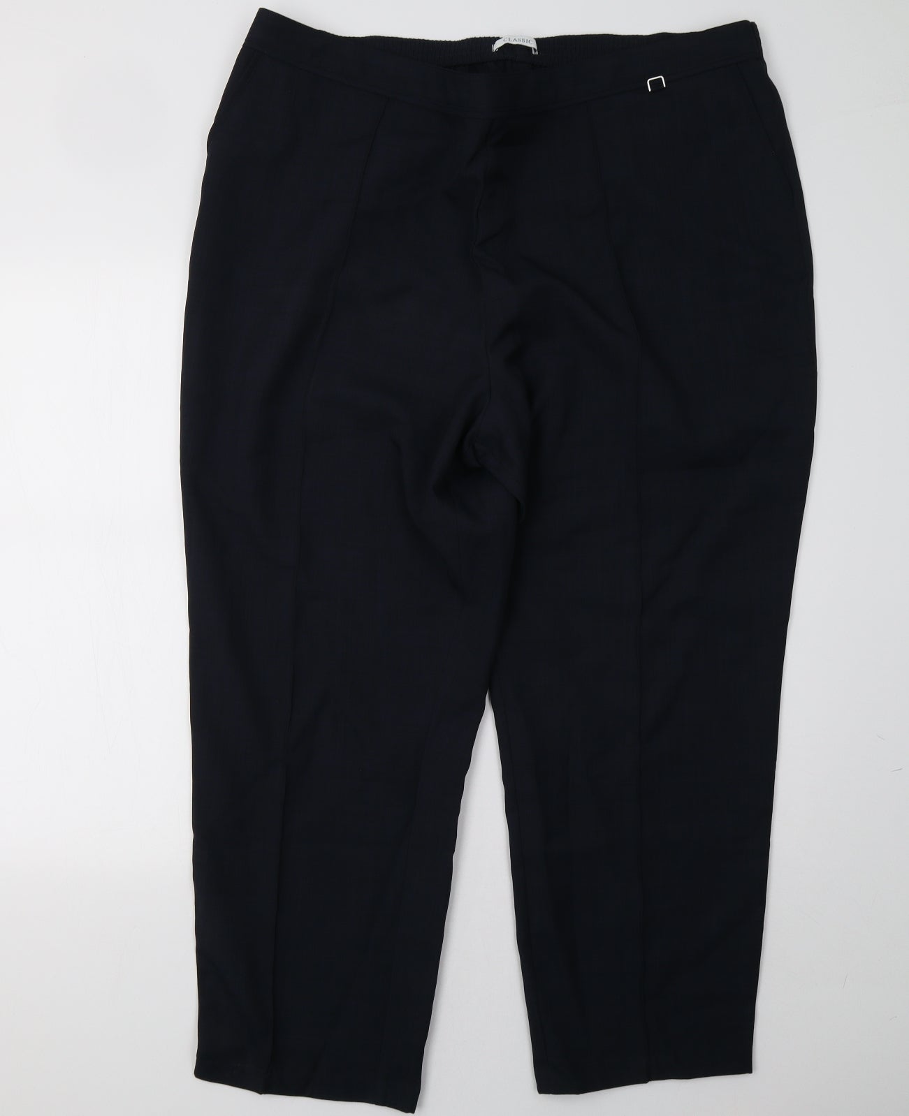 Marks and Spencer Womens Blue   Trousers  Size 24 L28 in