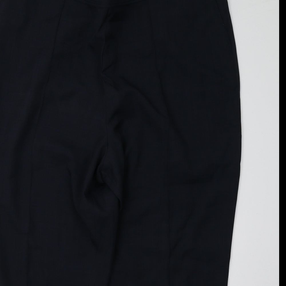Marks and Spencer Womens Blue   Trousers  Size 24 L28 in