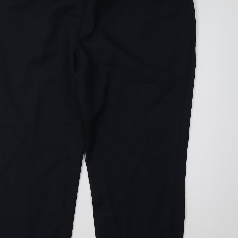 Marks and Spencer Womens Blue   Trousers  Size 24 L28 in
