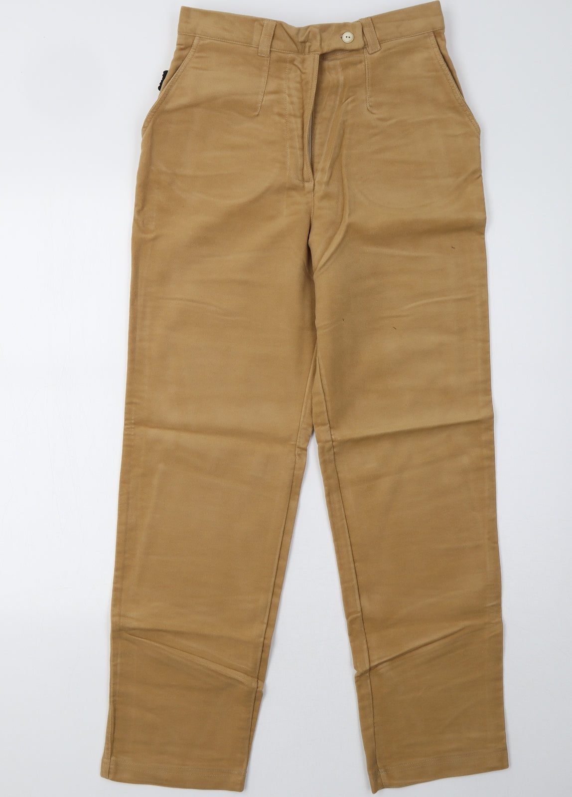 moose Womens Brown   Trousers  Size 10 L31 in