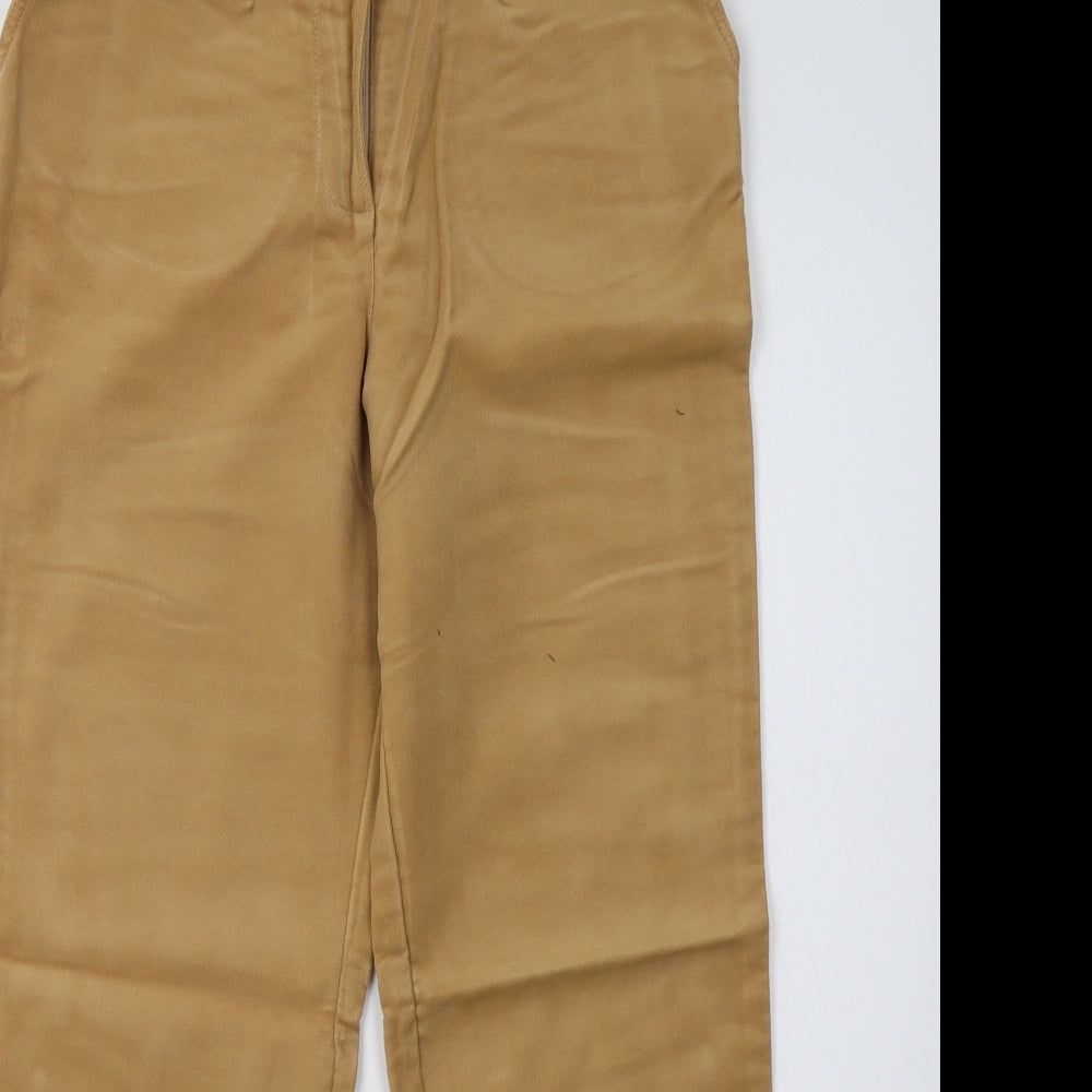 moose Womens Brown   Trousers  Size 10 L31 in