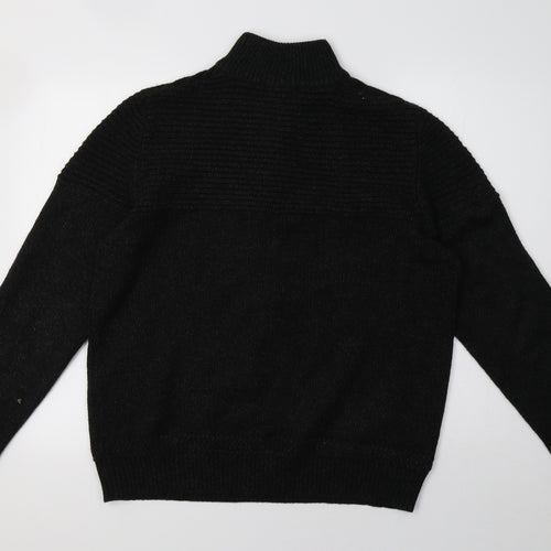 saisnburys Mens Black   Pullover Sweatshirt Size L