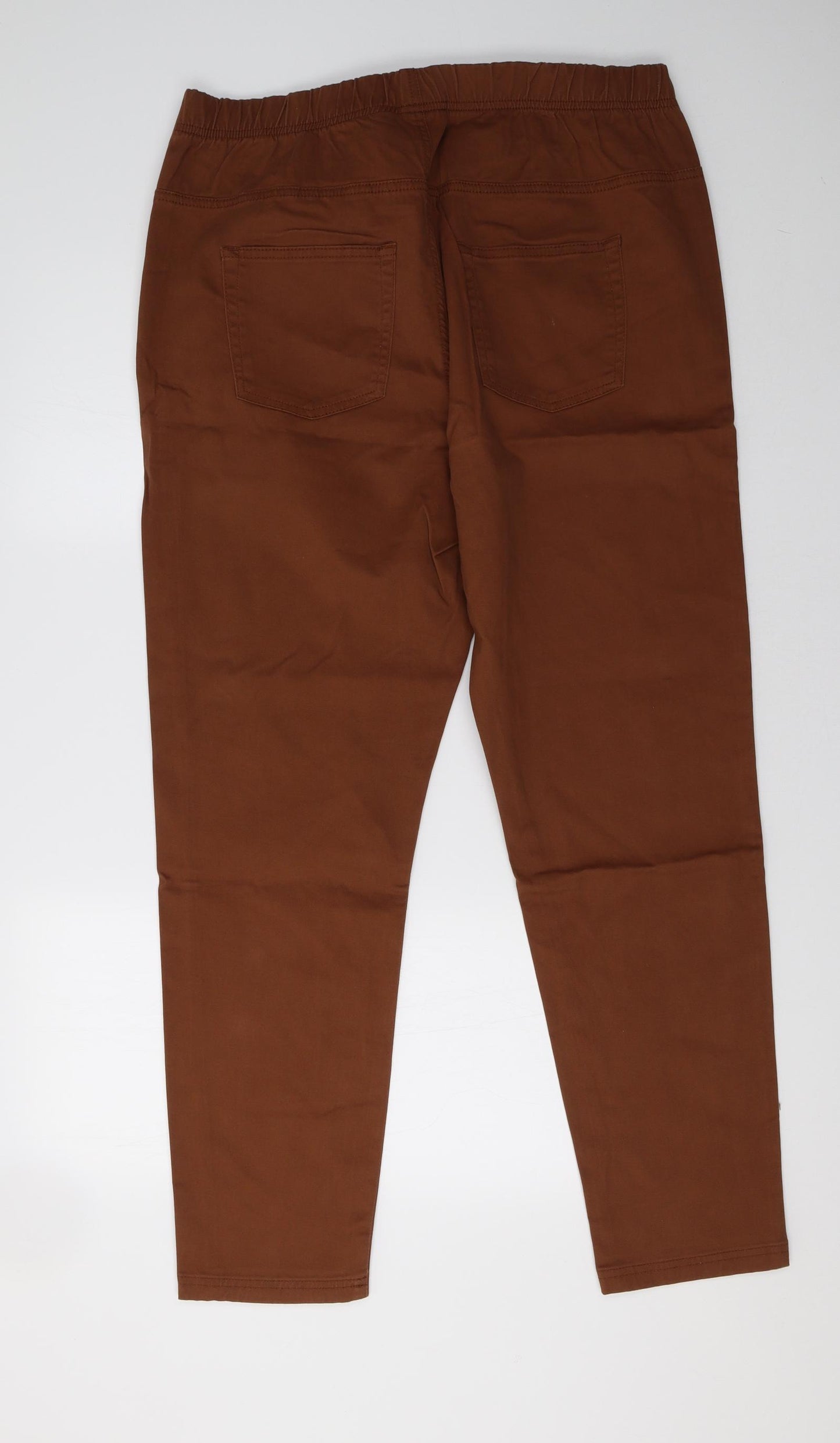 Preworn Womens Brown   Trousers  Size 20 L31 in