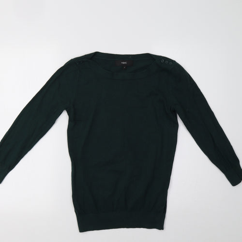 NEXT Womens Green   Pullover Sweatshirt Size 8