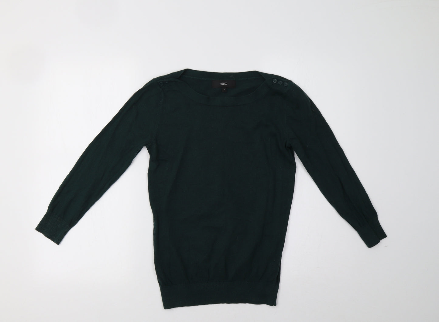 NEXT Womens Green   Pullover Sweatshirt Size 8