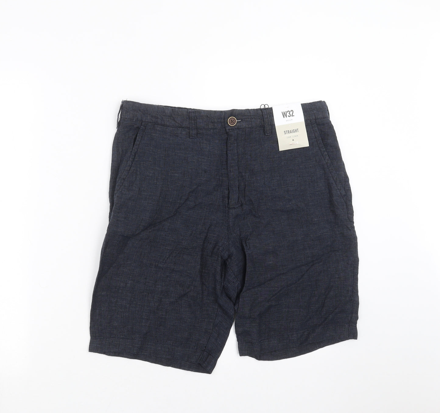 Primark Mens Blue   Chino Shorts Size 32 in