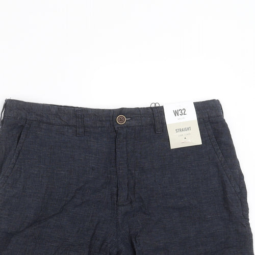Primark Mens Blue   Chino Shorts Size 32 in