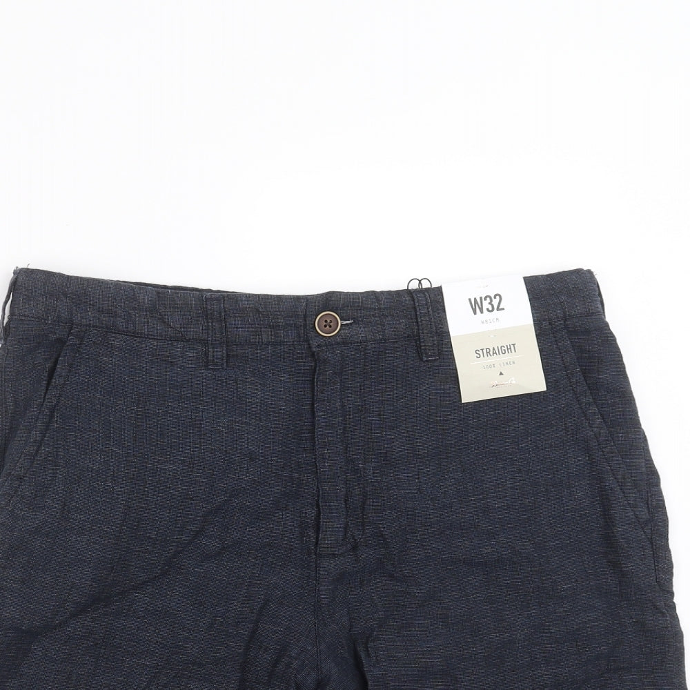 Primark Mens Blue   Chino Shorts Size 32 in