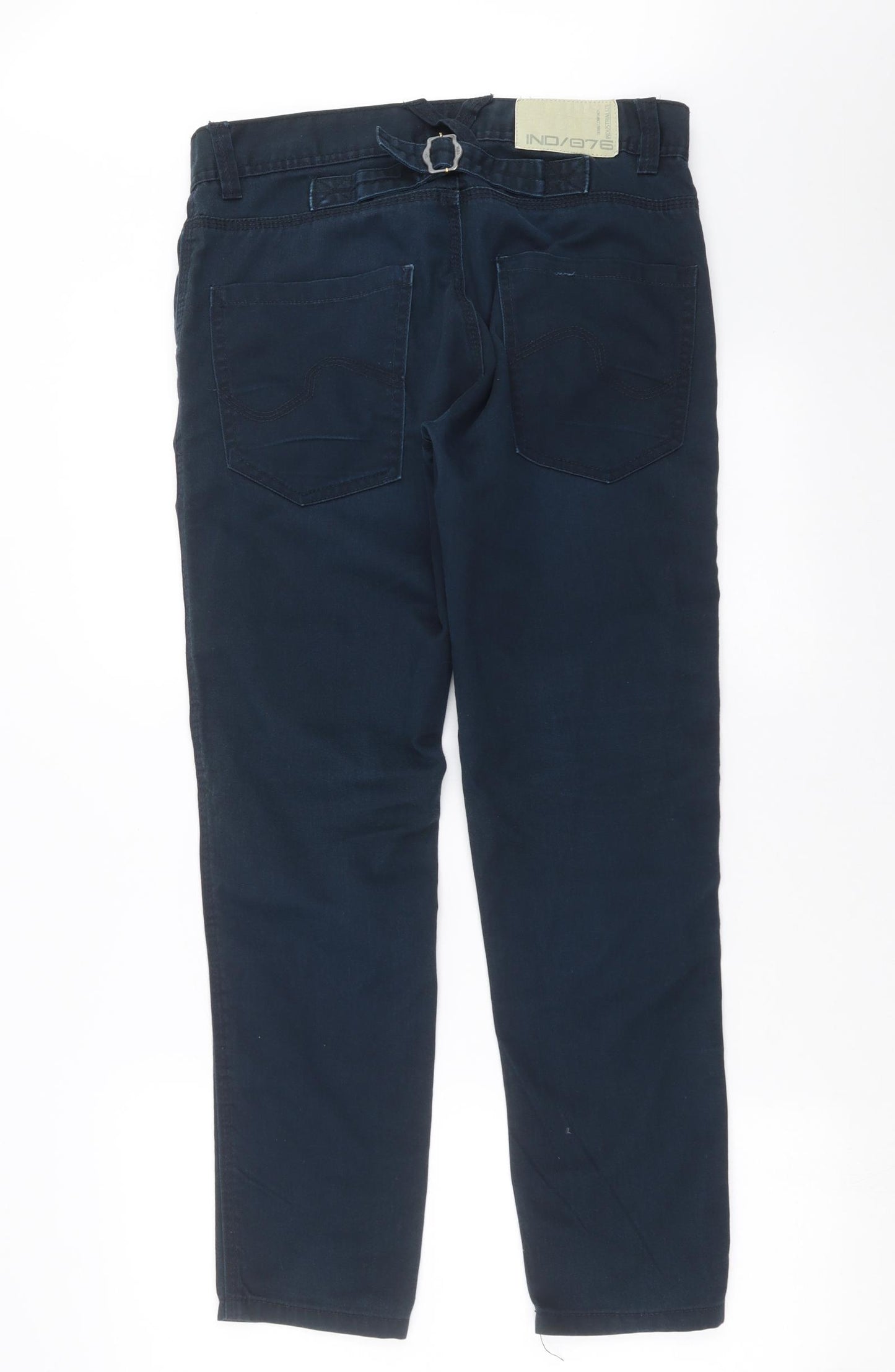 industrialize  Mens Blue  Denim Straight Jeans Size 32 in L29 in