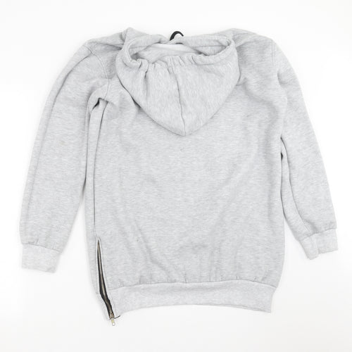 lesara Womens Grey   Pullover Hoodie Size M