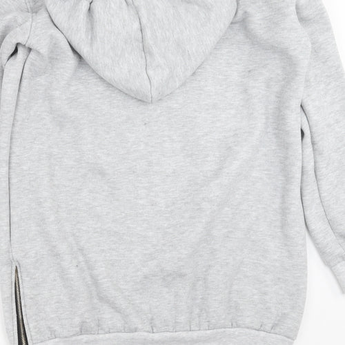 lesara Womens Grey   Pullover Hoodie Size M