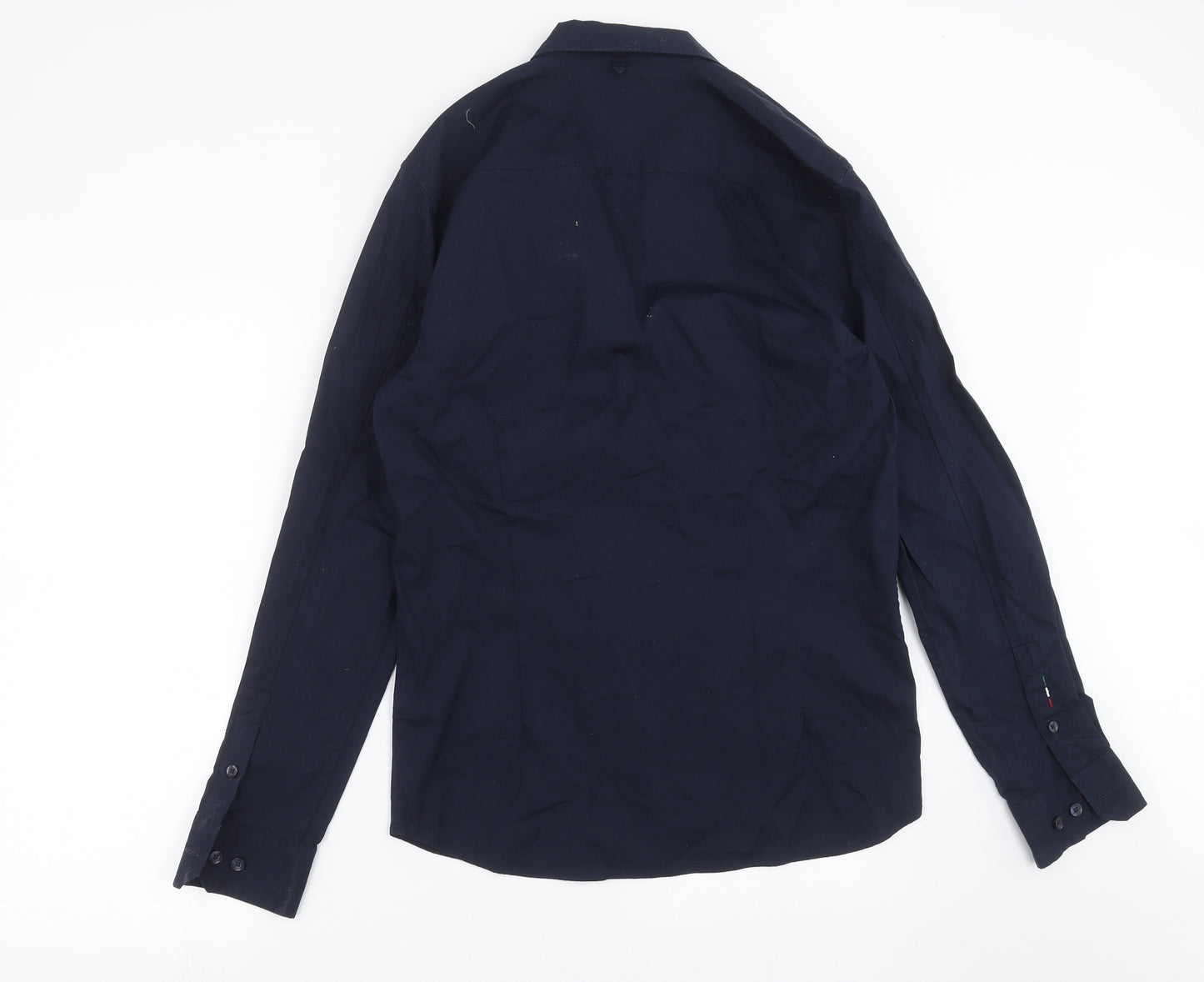 883 Police Mens Blue    Button-Up Size L