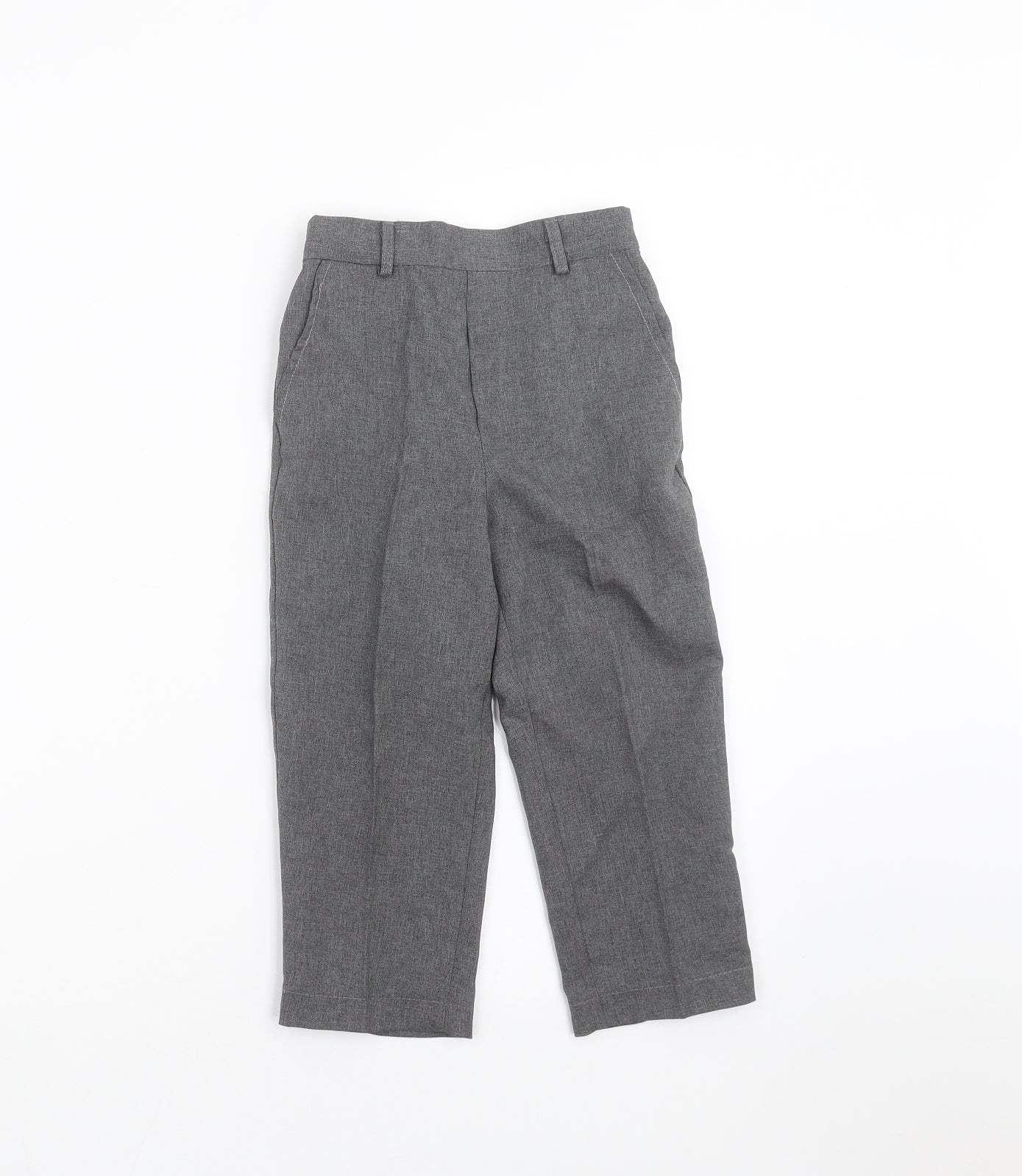 Paisely of London Boys Grey   Dress Pants Trousers Size 3-4 Years
